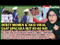 Download Lagu 🇲🇾🇮🇩RAGAM AKSI VIRAL SAAT UPACARA HUT KE80 RI❗TERHARU LIHAT PERJUANGAN PASKIBRA KIBARKAN MERAH PUTIH