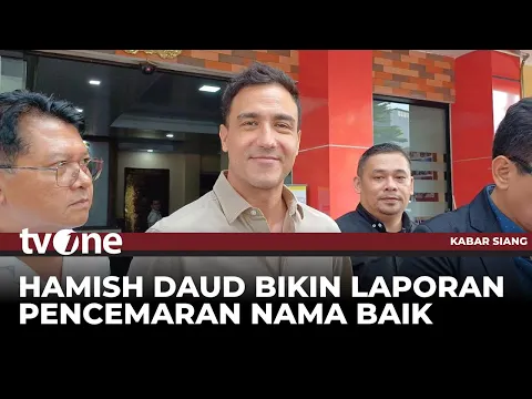 Hamish Daud Datangi Polres Jaksel, Pantau Laporan Dugaan Pencemaran Nama Baik