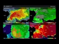 2019 Carl Junction Joplin MO Tornado Multi-Panel Radar