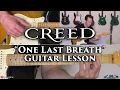Download Lagu Creed - One Last Breath Guitar Lesson