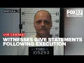 Witnesses give statements following execution of Anthony Darrell Hines