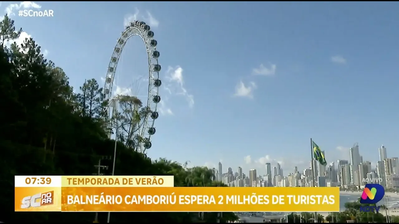 Balneário Camboriú se prepara para receber dois milhões de turistas na virada do ano