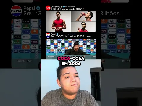 COCA-COLA vs CR7: o ódio