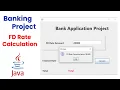 java bank management system project Calculation Tutorial java projects