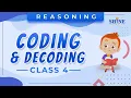 Coding Decoding Reasoning Class 4 Learning Reasoning with Examples