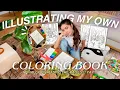 Watch Me Hand Illustrate My Own Coloring Book