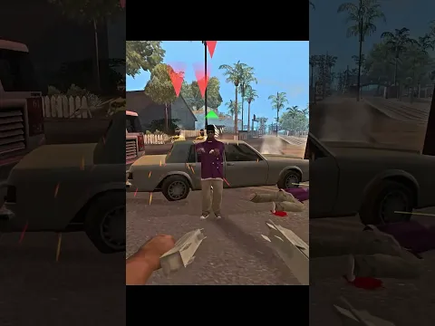 All Homies help CJ to steal Ammunition #gtasa #shorts