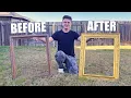 How To DIY Antique Gold Frame For Under 30