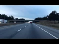 Interstate 95 - North Carolina Exits 154 to 145 southbound