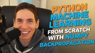 Python Machine Learning From Scratch with Numpy Backpropagation