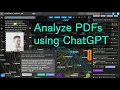Analyze a PDF Text with ChatGPT and Knowledge Graphs