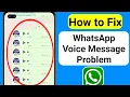 Download Lagu Cara Memperbaiki Masalah Pesan Suara WhatsApp (Baru 2023) | Masalah Pesan Suara WhatsApp
