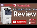 Xerox Versalink B7125 B7130 B7135 B7100 product review and detailed specifications