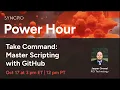 Take Command Master Scripting with GitHub