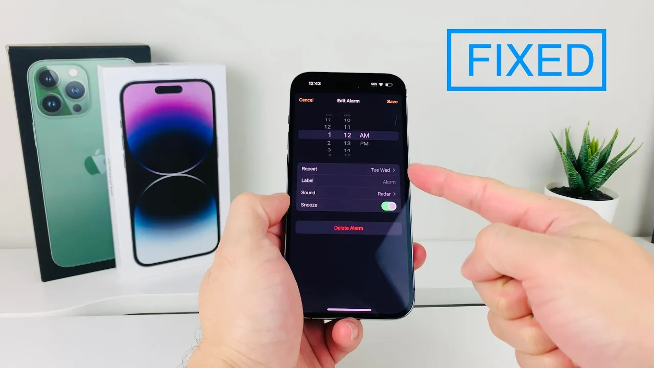 Alarm Not Working on iPhone (FIXED)
