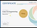 Sololearn FREE Certificate Courses Free Ruby Code Programming Courses Are Sololearn Courses Free