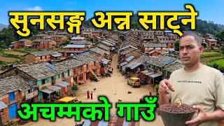 नेपालमै भेटियो यस्तो अचम्मको गाउँ | ढुङ्गै ढुङ्गाको छानो भएको अनौठो बस्ती | सुनसँग अन्न साट्ने चलन