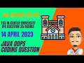 TCS IPA JAVA 35 MARKS QUESTION 14 APRIL 2023