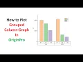 How to Plot Grouped Column Graph In OriginPro