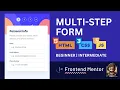 Multi-step form - Frontend Mentor