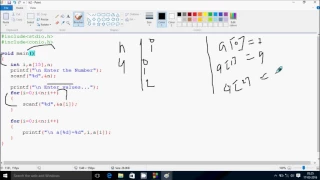 Single Dimension Arrays in C Programming