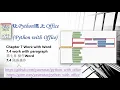 Python with Office 044 - Work with Word