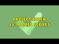 Project Euler 22 Names scores 2 Solutions