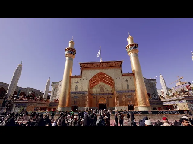 ⁣فيديوهات خام لمرقد امير المؤمنين علي ابن ابي طالب عليه السلام (18) بدون حقوق و بدقة 4k 60p (2026)