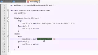 AJAX Tutorial 6 XMLHttpRequest