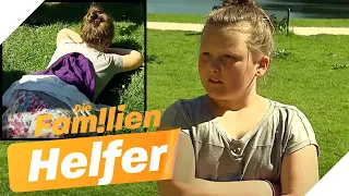 Zu DICK: Sportmuffel Anna (10) hat keine Lust sich zu bewegen! | Die Familienhelfer | SAT.1