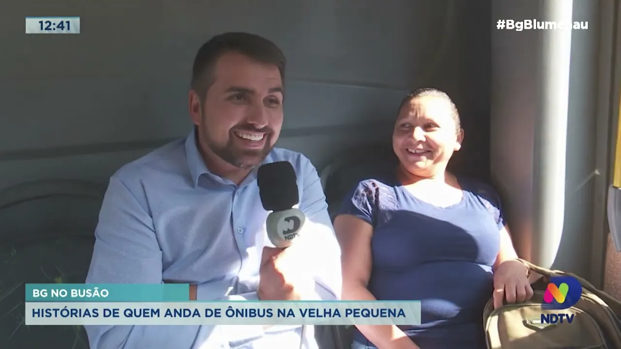 BG no Busão: histórias de quem anda de ônibus em Blumenau