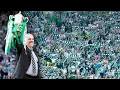 Download Lagu Ange Postecoglou Salutes Celtic fans as they sing You'll Never Walk Alone | Scottish Cup Final