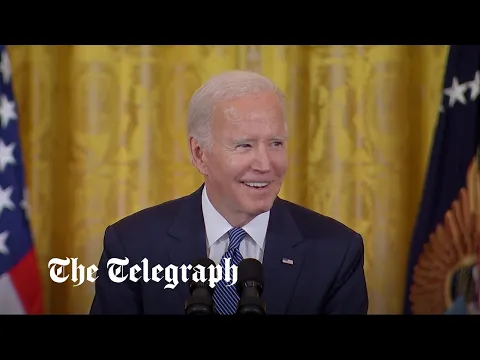 President Biden mispronounces Rishi Sunak as he becomes the UK's next prime minister - YouTube thumbnail