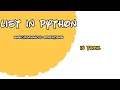 python in tamil list in python slicing a list indexing list operations