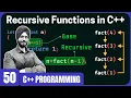 Recursive Functions in C