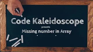 Coding Interview Question Missing number in Array Java