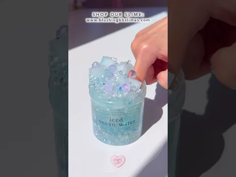ICED OCEAN water 🌊🫧🧊