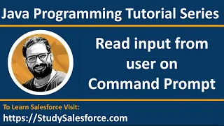 Java How to read input from user in Java through Command Prompt Learn Java by Sanjay Gupta