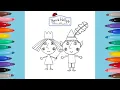 Princess Holly and Ben Elf Coloring Pages Ben and Holly s Little Kingdom