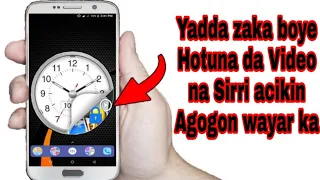 yadda zaka boye hotuna da video na sirri acikin agogon wayar ka