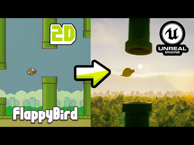How I Remade Flappy Bird in Unreal Engine 5