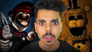 نظرية لعبة ! | حقيقة FNAF المرعبة وماريو المظلمة..