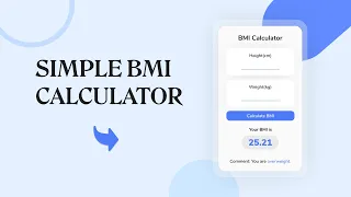 Create A BMI Calculator with JavaScript to Measure Your Body Mass Index BMI