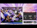 TOXIC Monster formation Rpo zone alert madden 23