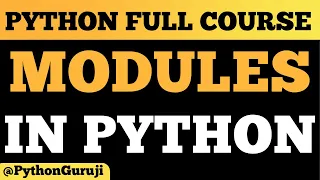 Mastering Python Modules Import Create and Use Modules