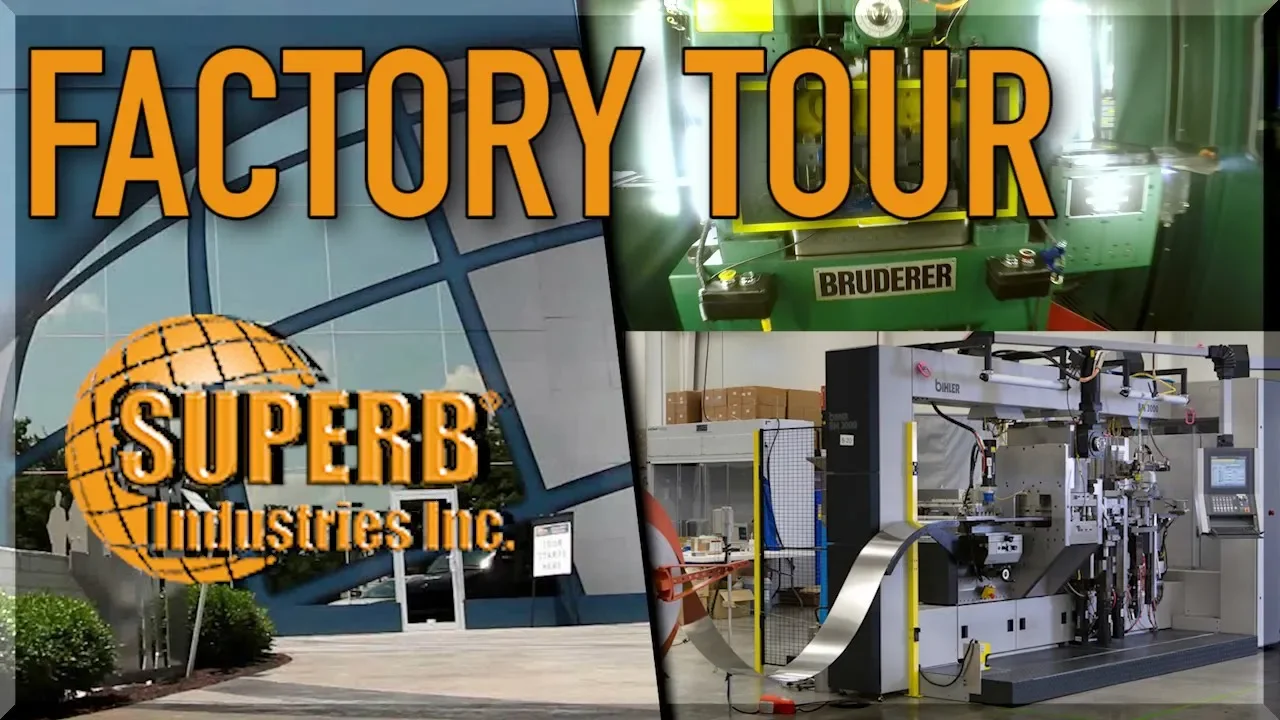 Superb Industries Factory Tour: ONE BILLION parts per year!