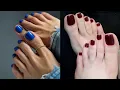 Decent and admiring toe nails art fashion trends Latest pedicure nail colors Fresh pedicure 2025
