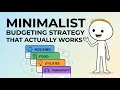Minimalist Budgeting Strategy That Actually Works 2026