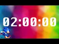 2 Hour Sonic Running Countdown Timer with Alarm