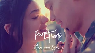 Luke And Cassie Purple Hearts Come Back Home Sofia Carson Lyric Video 